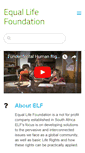 Mobile Screenshot of equallife.org